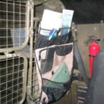 Cab Mounted Storage Pouches for the Pinzgauer